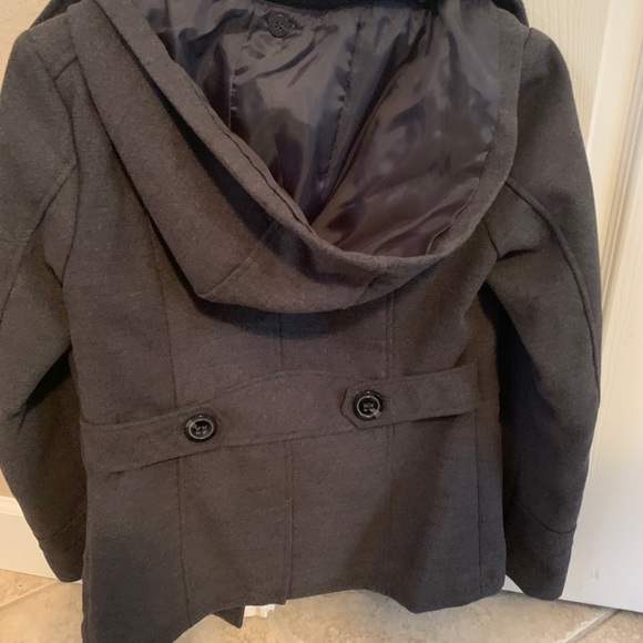 American Rag Gray Peacoat - Picture 2 of 3